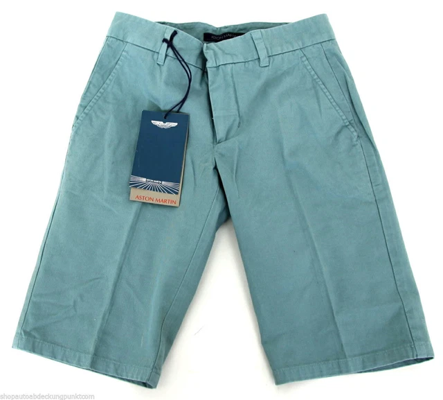 Aston Martin pantaloni bambini chino corti pantaloni boy taglia 110/116 5-6 anni Regno Unito 8 AJJE3078