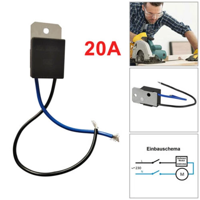 Modulo Soft Start Softstart per Macchine Utensile Elettrico 230V 20A Accessori m2