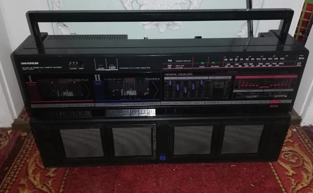 GhettoBlaster 6 Way Radiorecorder. Party🥳Vintage. Boombox.Rarität🎉🔥karaoke