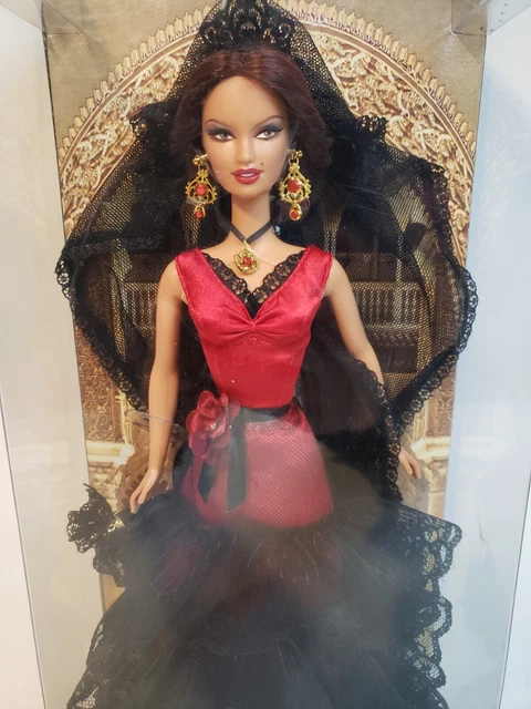 Spain Barbie Dotw Dolls Of The World 2007 Pink Label Mattel L9583 Nrfb 2