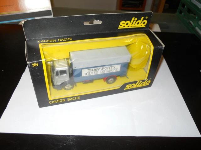 Solido Mercedes Unimog Bâché 1/50 - Véhicule Militaire Vert - Neuf Accessoires - France