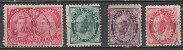 Canada Selection of  1800's