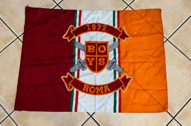5 Stickers Ultras Roma Vintage – Autocollants Socios, Lot Sans Fedayn