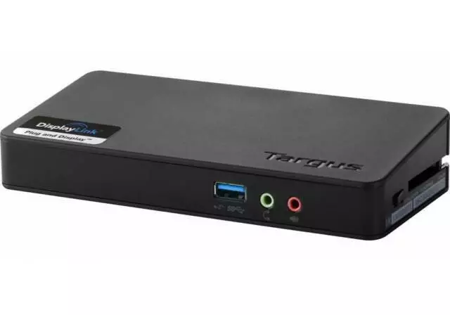 Targus ACP076AU USB 3 Single Video DVI LAN Laptop DOCK Docking Station