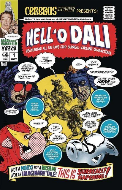 Cerebus in Hell? Presents: Hell'o Dali #1 FN; Aardvark-Vanaheim | 67 - we combin