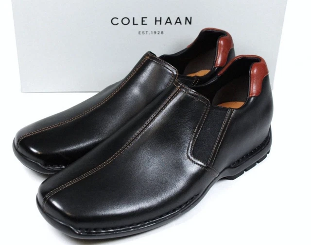 COLE HAAN ZENO Slip on Leather Loafer Men display picture 1