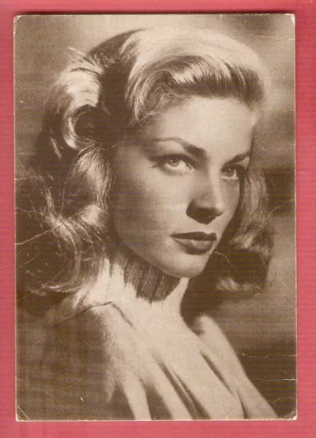 LaureN BACALL carte postale CINEMA  Ed.Delta-Production CP208