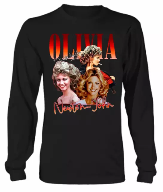 OLIVIA NEWTON-JOHN LONG tee shirt $29.99 - PicClick
