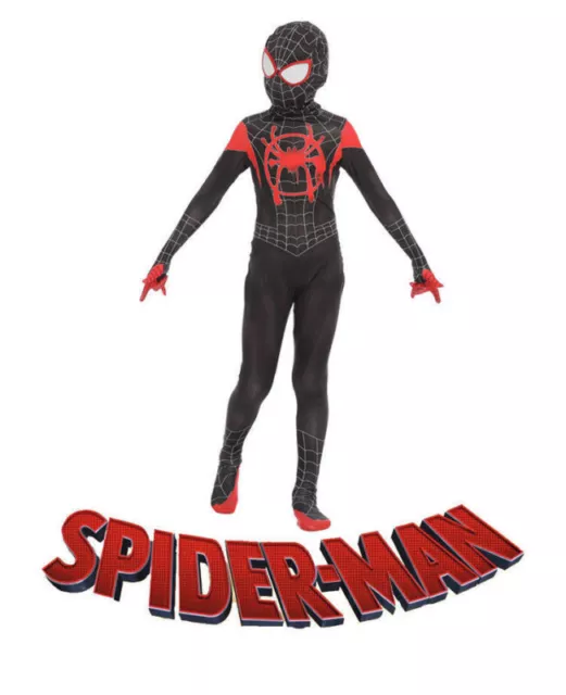 COSTUME POUR ENFANTS Miles Morales cosplay Zentai Into the Spider