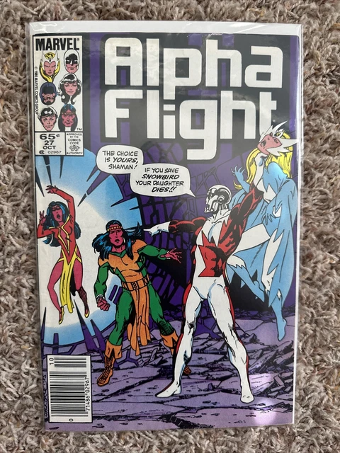 Alpha Flight #27 (Oct 1985 Marvel Comics) Byrne writing & art; Combined Shipping