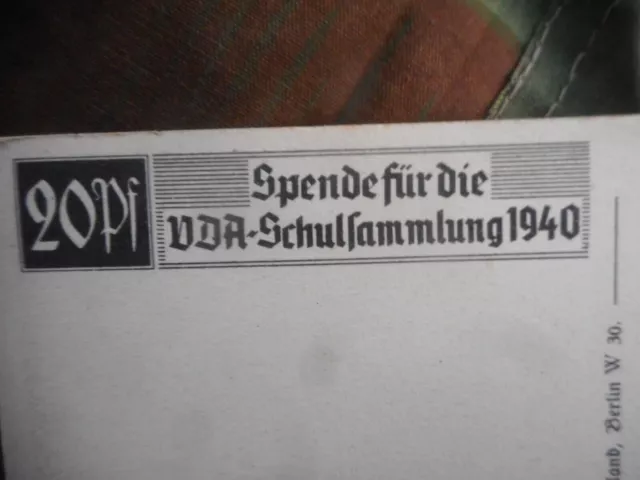 original WW2 GERMAN LUFTWAFFE FALLSCHIRMJAGER PARA willrich post card BRAUER 3