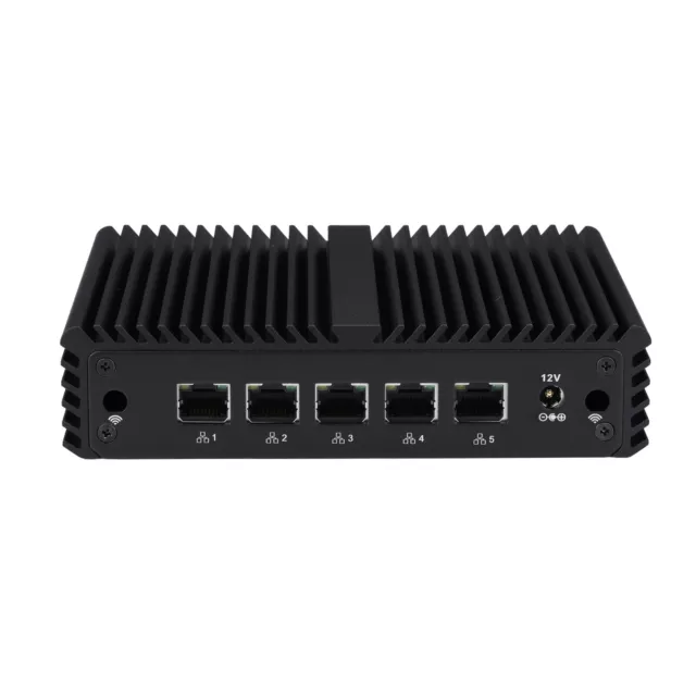 Qotom Mini PC J4125 J4105 Quad Core Processor 5x Intel I225-V 2.5G LAN Ports