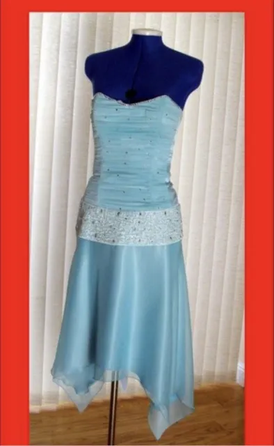 STRAPLESS PROM DRESS Size 10 $15.00 - PicClick