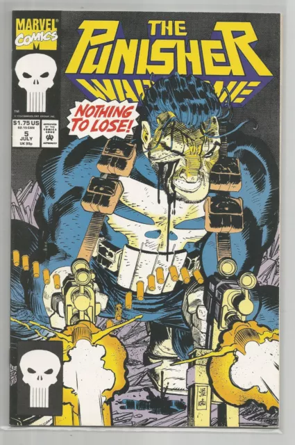 Punisher War Zone # 5 * Chuck Dixon * John Romita Jr. * Marvel Comics * 1992