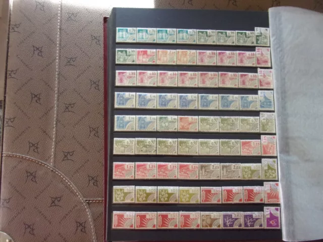 FRANCE - lot de timbres préoblitérés (sans gomme) (BB7)