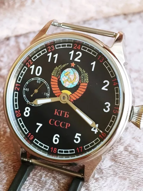 Molnija KGB USSR Soviet Mechanical Watch