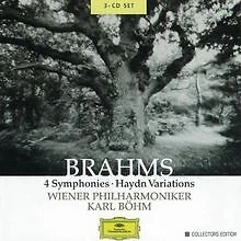 Sämtliche Sinfonien 1-4 (Ga)/Haydn-Variationen de Böhm,Karl, Wp | CD | état bon