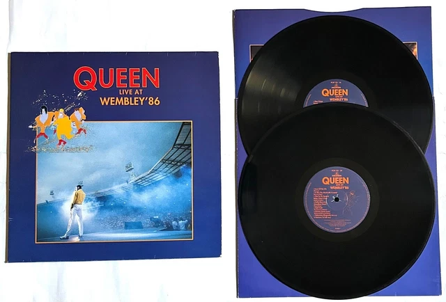 QUEEN LIVE AT WEMBLEY'86 レコード　PCSP 725 Amazon.com: Queen - Live at Wembley Stadium [DVD