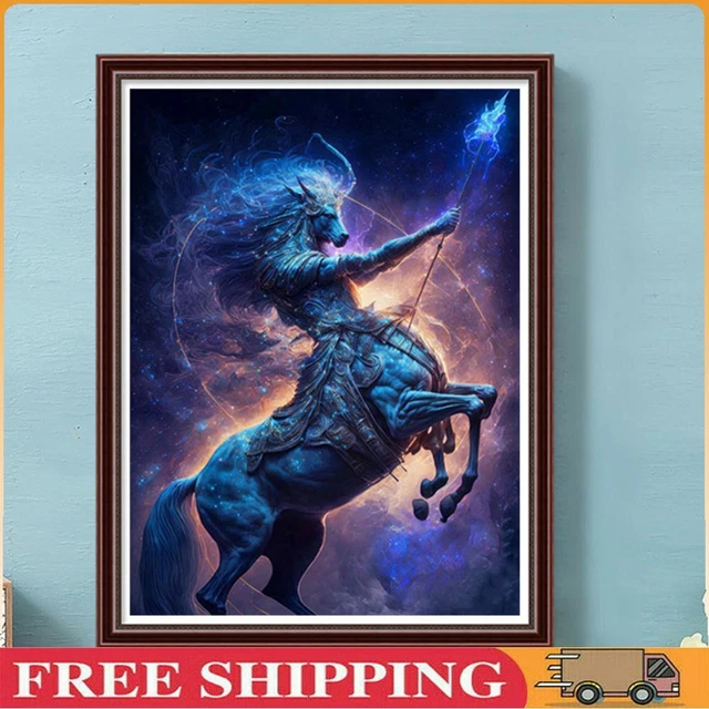 5D DIY Full Round Drill Diamond Painting The Zodiac Kit Art Home Decor (sz3722)