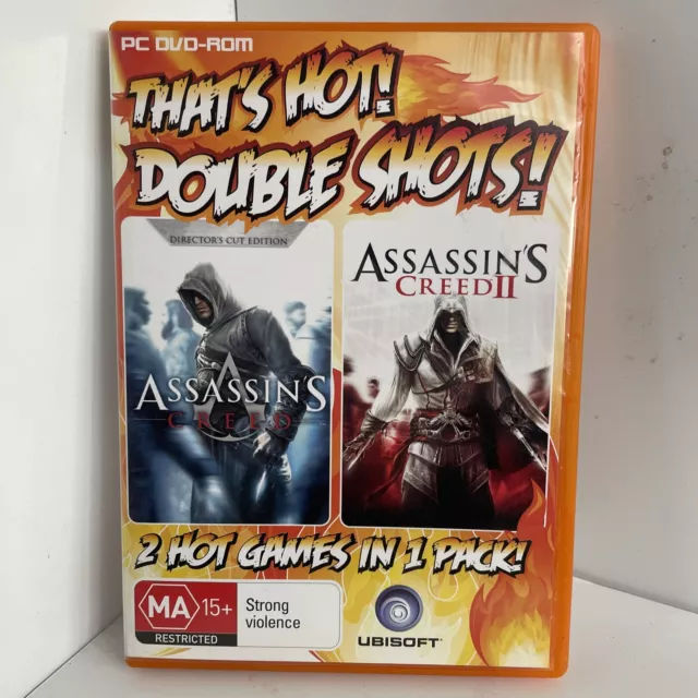 Assassin's Creed and Assassin's Creed II Double Pack PC Game DVD