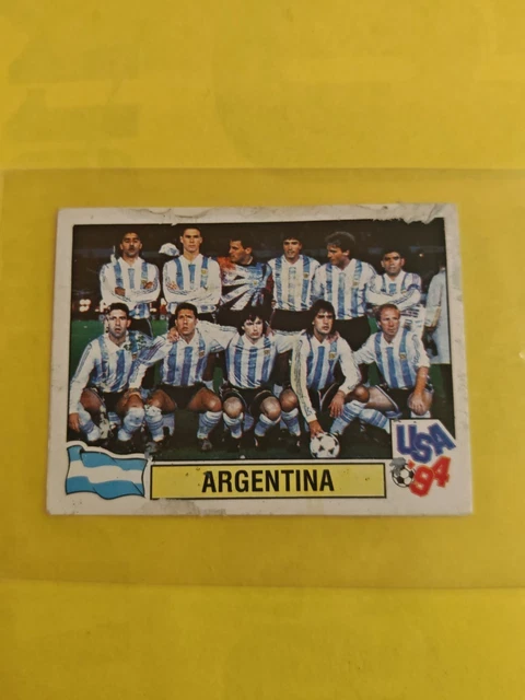 Vignette Panini DS Maradona N°13 Argentine 1986 – France 98, Pailletée, Rare