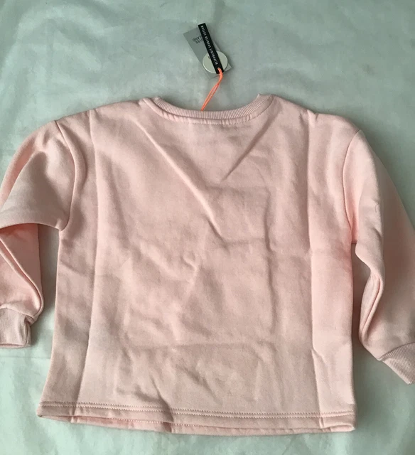 Set felpa mini ragazze River Island età 2-3 anni rosa totalmente adorabile nuova con etichette 5