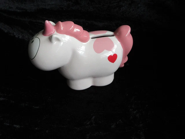 NICI Einhorn Spardose 'Merry Heart' – Süßes Geburtstagsgeschenk Zum Geldsparen
