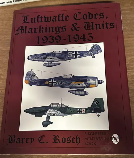 LUFTWAFFE CODES, MARKINGS & Units 1939-1945. Rare aviation book $38.50 ...