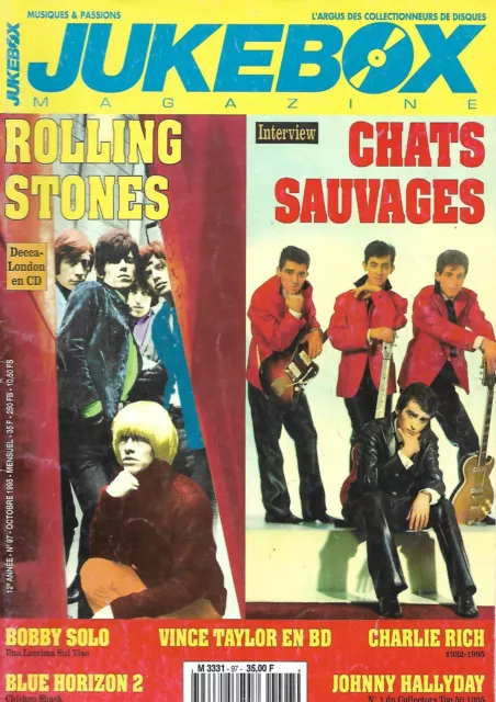 Jukebox magazine Rolling Stones & Les Chats sauvages