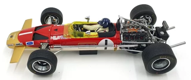 Exoto 1/18 Scale 97008 - Lotus Type 49B - #1 South African GP 1969 G. Hill 3