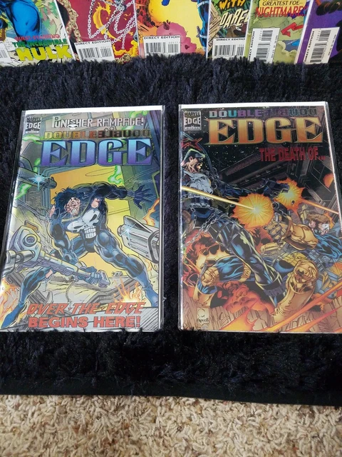 Over The Edge  #1-#10 Set (Vf/Nm) Marvel Comics, Daredevil Punisher, Ghost Rider 2