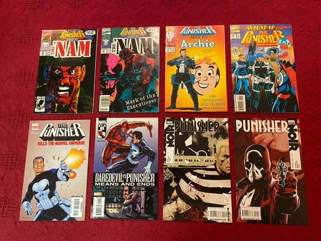 The Punisher Meets Archie #1, Marvel Universe, Punisher Noir, The 'Nam #53 - #53