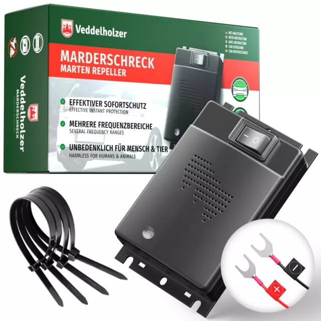 Marderschreck Auto-hochwirksame Autobatteriebetriebene Marderabwehr Ultraschall