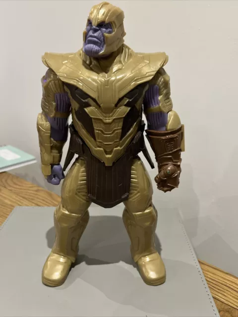 Marvel Avengers Titan Hero Series Thanos Endgame Action Figure 12”