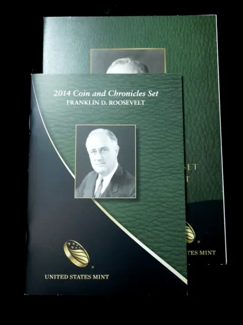 2014 Franklin D Roosevelt Coin and Chronicles Set in OGP