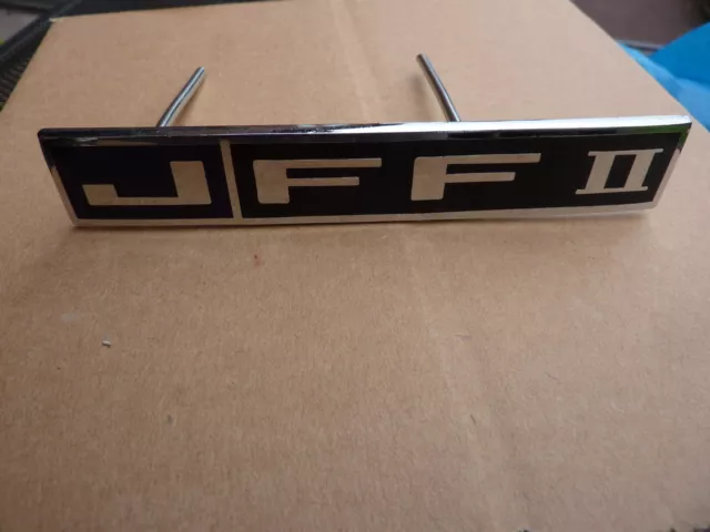 JENSEN FF MK2 Front grille badge. NOS.