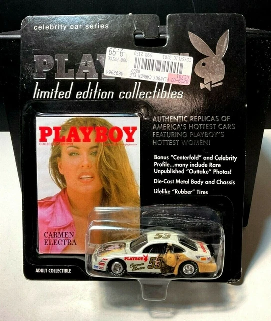 Anna Nicole Smith - Playboy Celebrity Car Series, Modellino Diecast 1:64, Edizione Limitata 1999