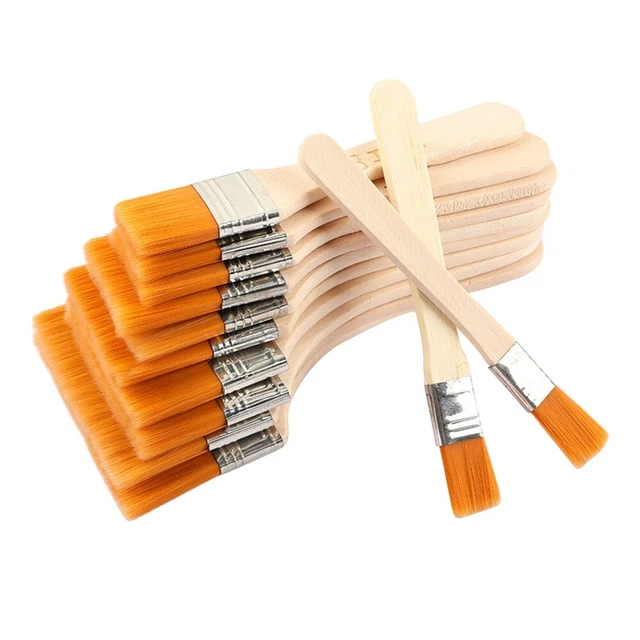 Feine Qualität 12tlg. Nylon Farbpinsel Set für Acrylöl Zeichnung Pigment