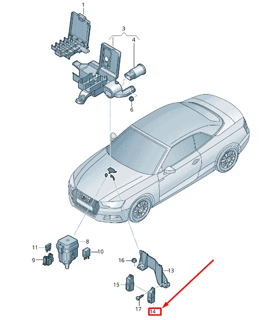 NEW AUDI Q5 Fy Glow Plug Control Unit 4M0907282F Genuine £135.70 PicClick UK