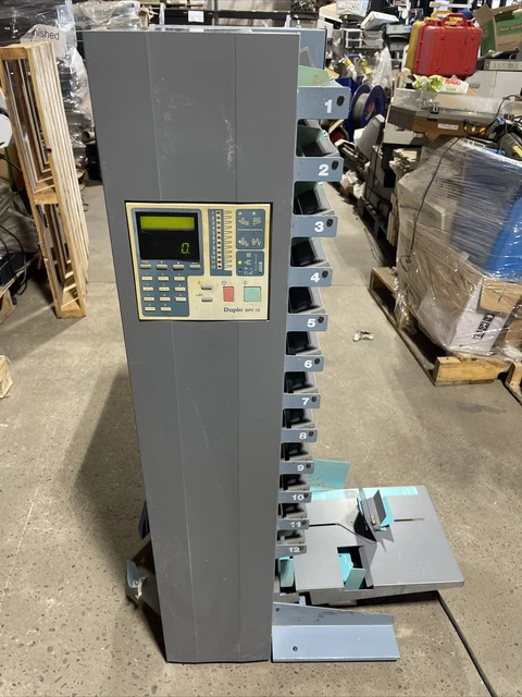 Duplo DFC 12 Friction Feed Collator DC