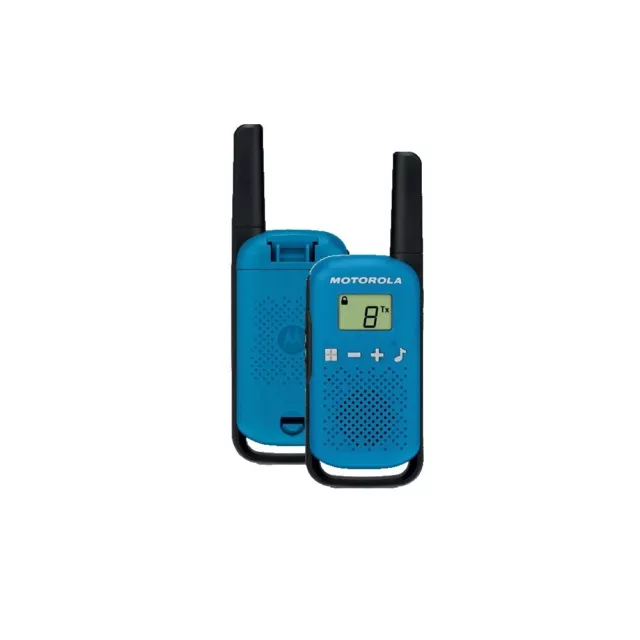 Motorola Talkabout T42 Talkie 2er-Set PMR446 Appareils Radio 16Kanäle 4km Bleu 2