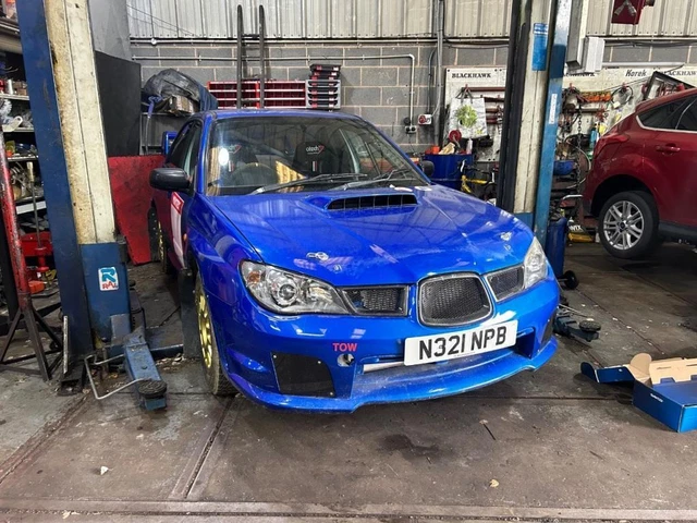 Subaru Impreza rally car Petrol