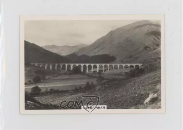 1938 Senior Service The Bridges of Britain Tobacco Glenfinnan #6 2h8