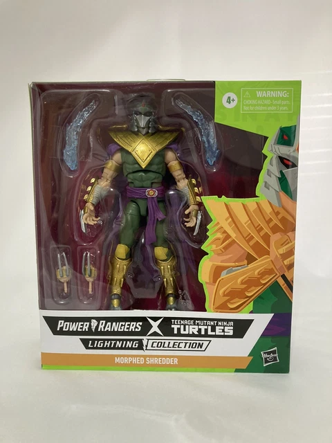 Hasbro Power Rangers Lightning Green Ranger Shredder Deluxe Action Figure