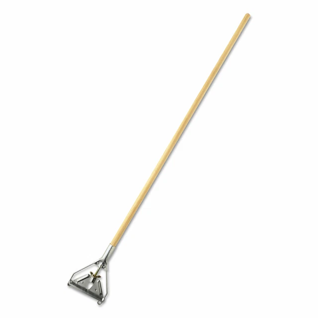 Rubbermaid Commercial Invader Side-Gate Wet-Mop Handle 60" 1-1/8"Dia Wood/Steel