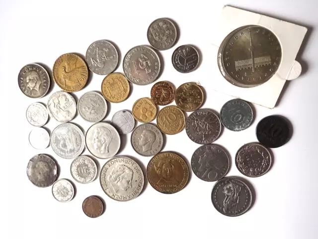 Konvolut an älteren Münzen, Sammlung, Set