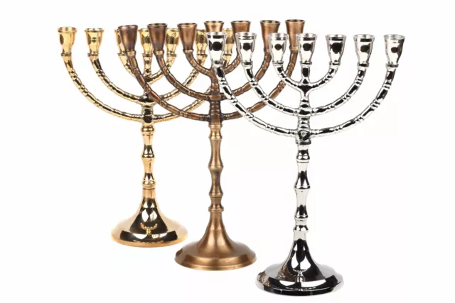 Menora Davidleuchter 7 armiger Leuchter Menorah Chanukka Chanukkaleuchter 7 Arme 2