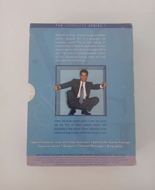 WILL AND GRACE - Season 1 Complete - 22 Episodes 6 Discs (Box Set) (DVD ...