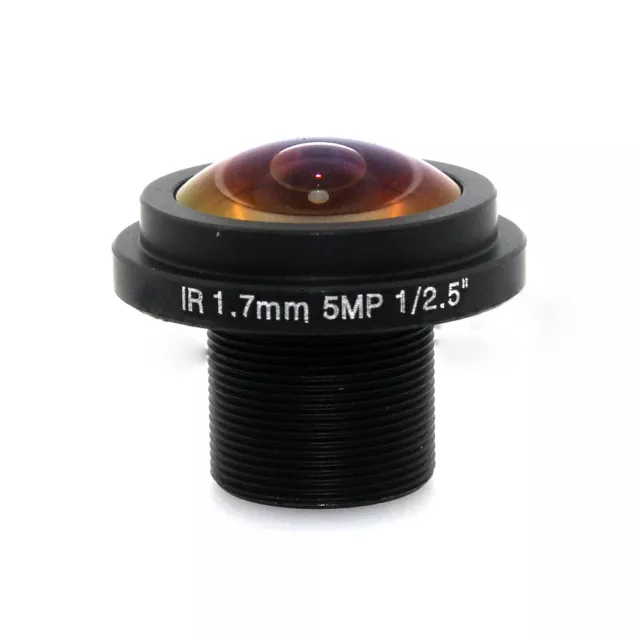 HD 5mp Fisheye 1.7mm CCTV Lens Wide Angle 1/2.5" M12 IR Board für IP Kamera