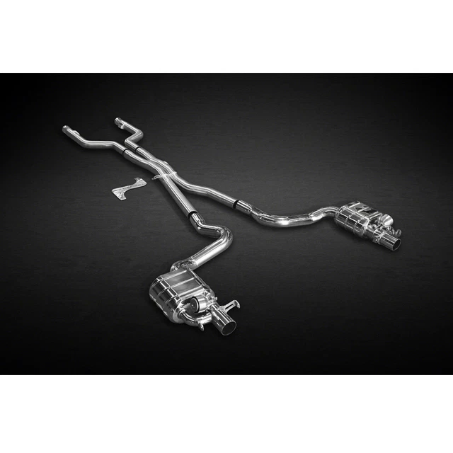 Capristo Mercedes C63 4.0 V8 2015 BiTurbo Valved Exhaust System + Remote